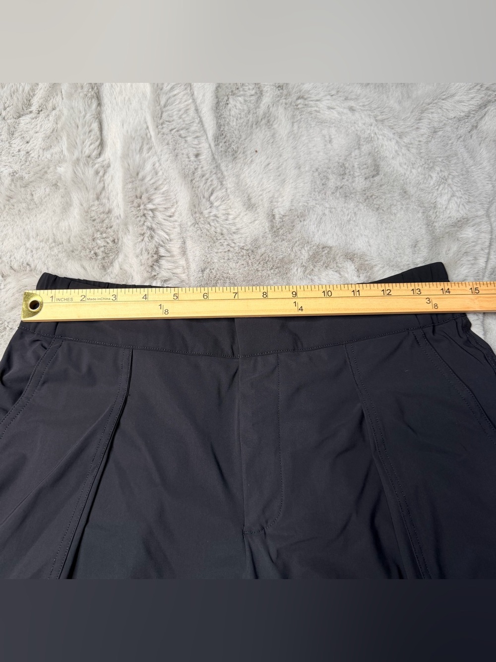 Athleta Pinnacle Cargo High Rise Trouser Black 8P Petite Extra Wide Leg 562507 - Picture 9 of 14